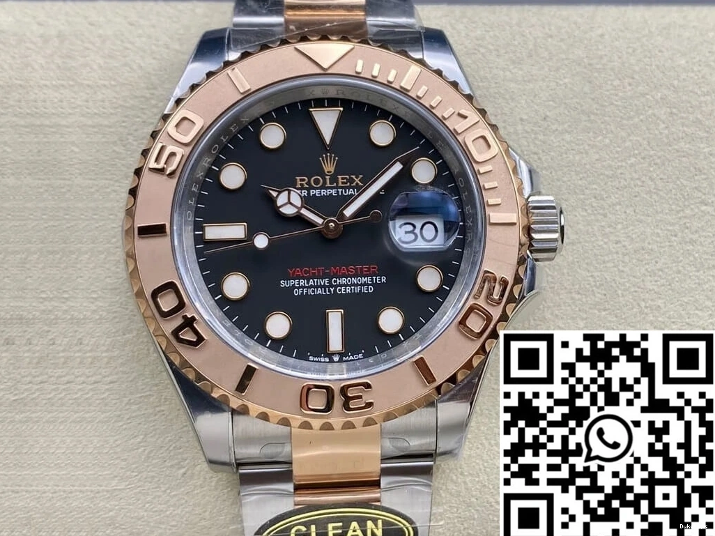 Gold Clean M126621-0002 Rose Master Rolex Yacht Factory 1223